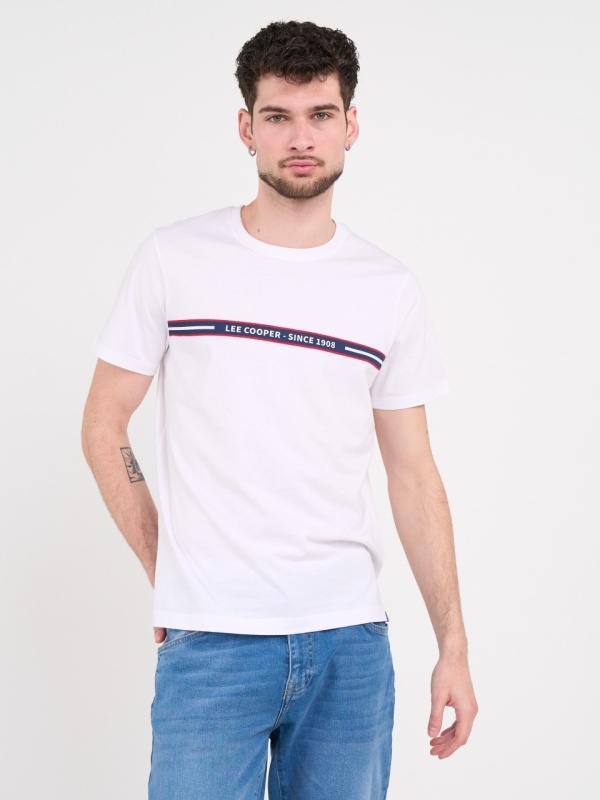Lee Cooper - Tricou barbat cu maneca scurta si detalii grafice - Img 8