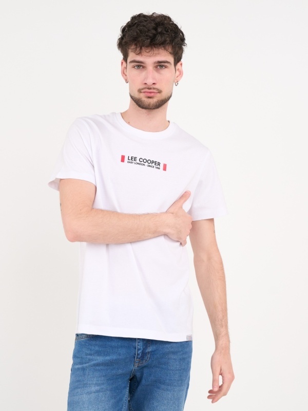 Lee Cooper - Tricou barbat cu maneca scurta si detalii logo - Img 6