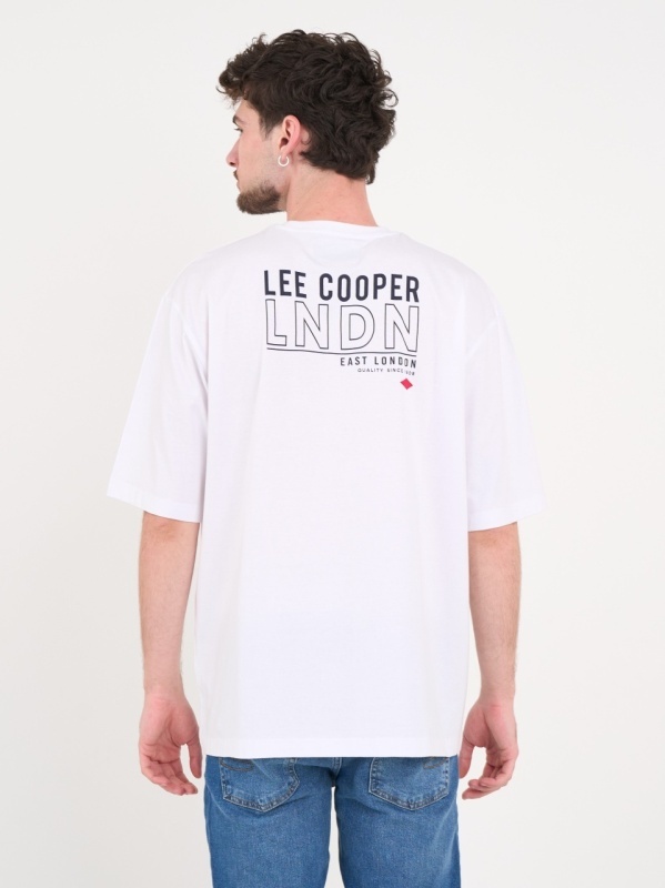 Lee Cooper - Tricou barbat cu maneca scurta si imprimeu grafic - Img 2