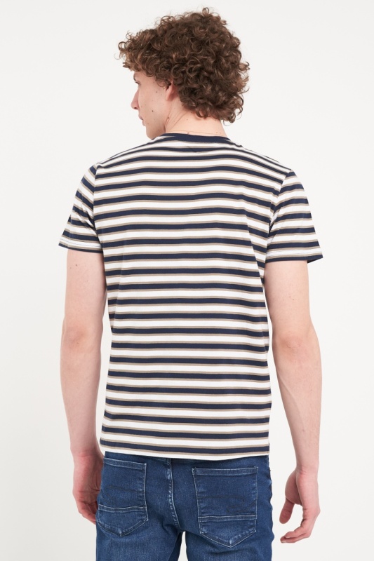 Lee Cooper - Tricou barbat cu model in dungi - Img 3