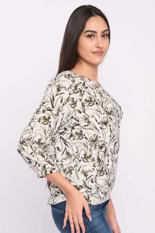 Timeout - Camasa cu maneca lunga dama cu model floral - Img 6