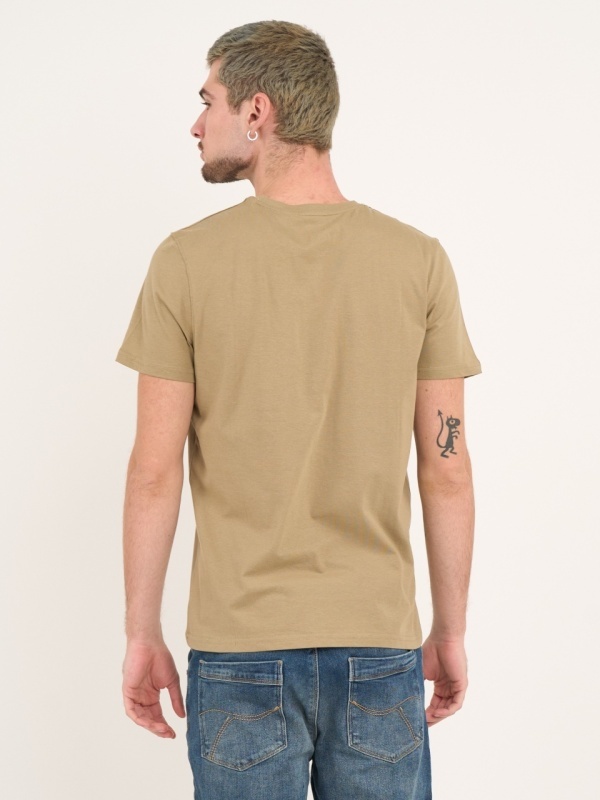 Timeout - Tricou barbat cu maneca scurta si detalii logo - Img 2