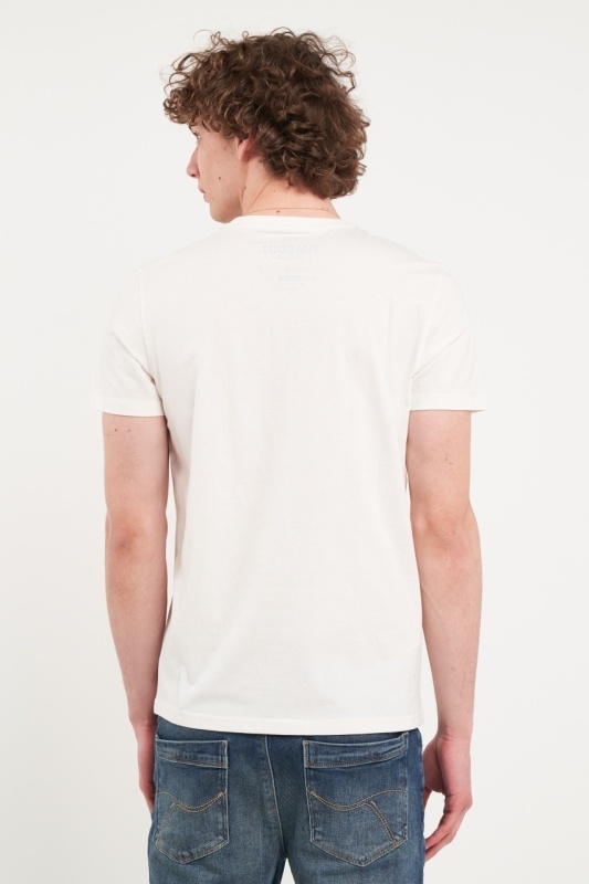 Timeout - Tricou barbat cu maneca scurta si imprimeu grafic - Img 2