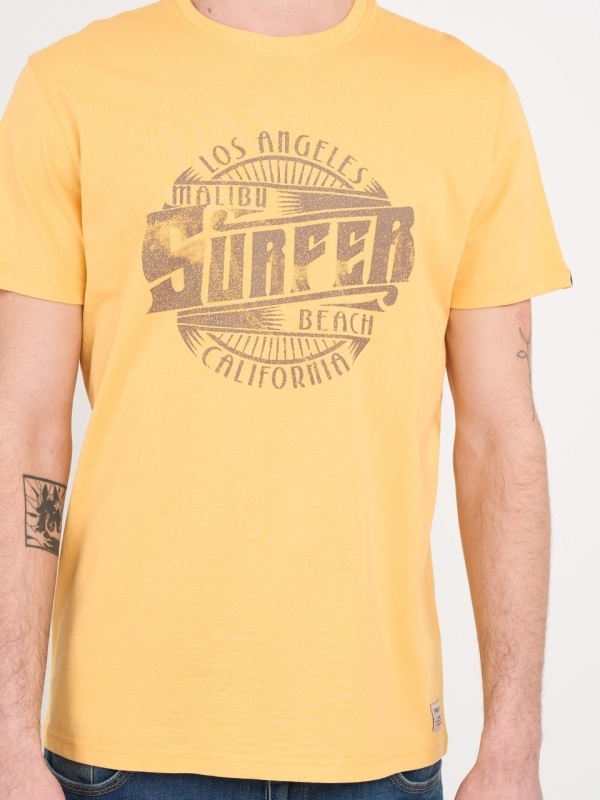 Timeout - Tricou barbat cu maneca scurta si imprimeu grafic - Img 3