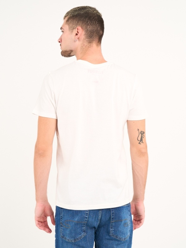Timeout - Tricou barbat cu maneca scurta si imprimeu - Img 3