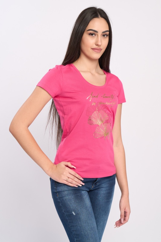 Timeout - Tricou dama maneca scurta cu mesaj imprimat - Img 5