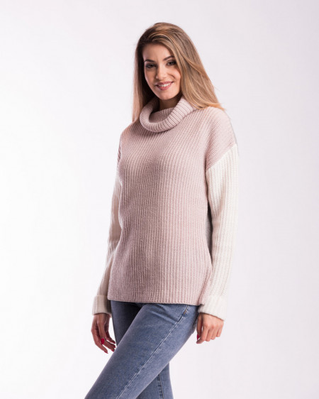 Kenvelo - Pulover dama cu guler