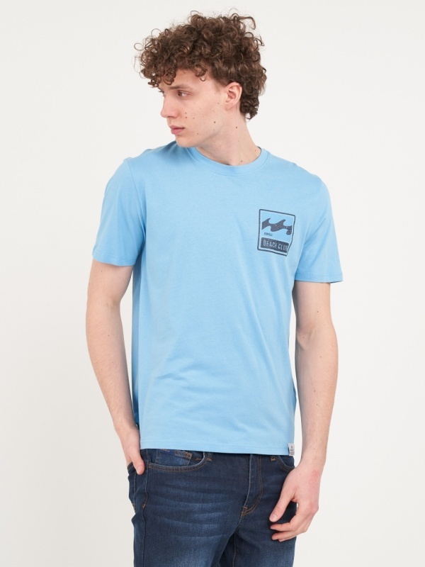Kenvelo - Tricou barbat cu maneca scurta si imprimeu - Img 2