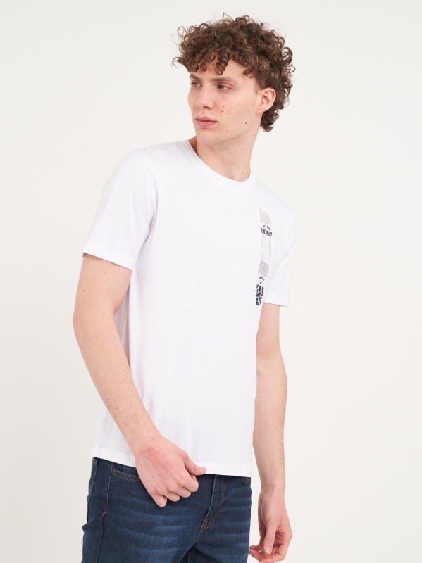 Kenvelo - Tricou barbat cu maneca scurta si imprimeu - Img 4