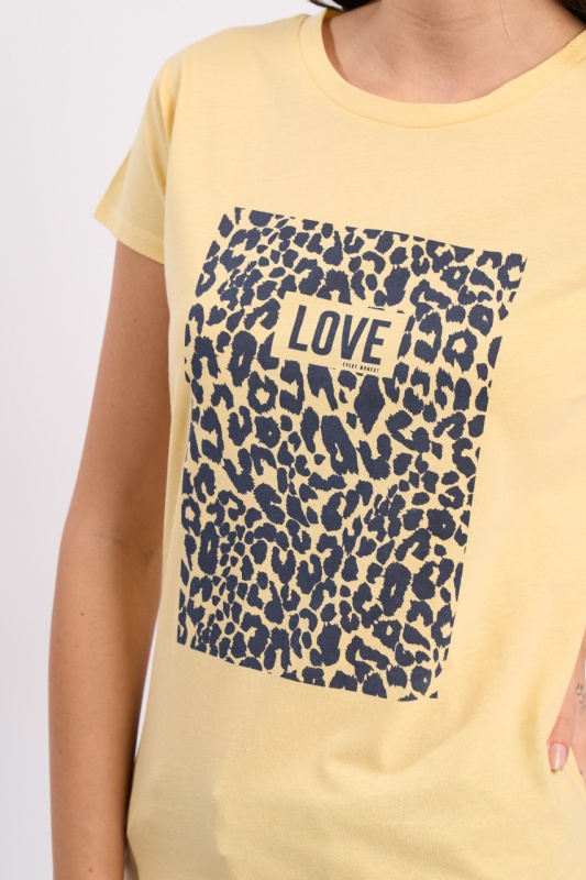 Kenvelo - Tricou maneca scurta de dama cu imprimeu text - Img 2