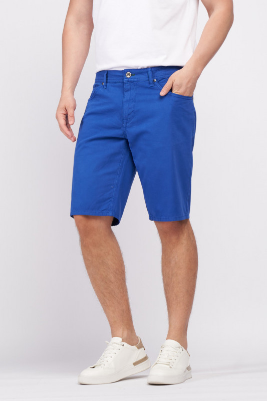 Lee Cooper - Bermude barbat de culoare uniforma cu buzunare si logo