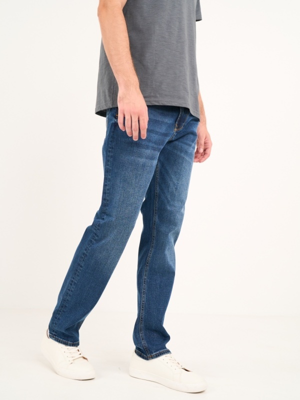 Lee Cooper - Blugi barbat regular cu aspect decolorat - Img 9