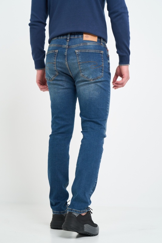 Lee Cooper - Blugi barbat slim cu aspect decolorat - Img 2