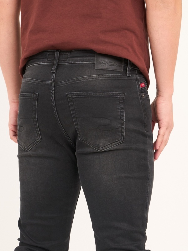 Lee Cooper - Blugi barbat slim de culoare inchisa - Img 4
