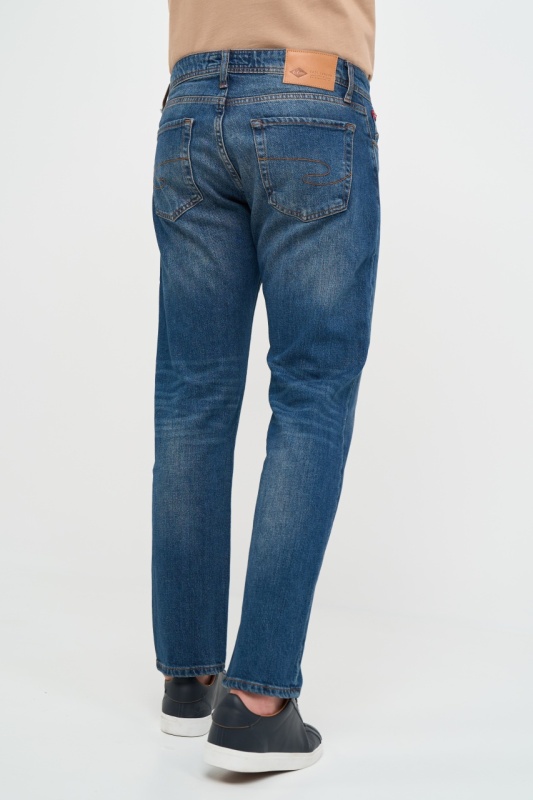 Lee Cooper - Blugi barbat straight aspect usor decolorat - Img 2
