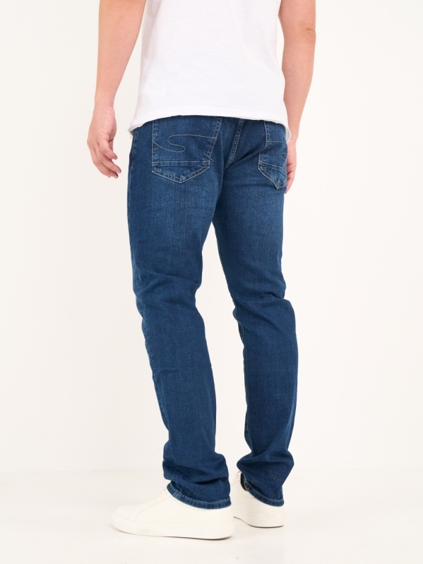 Lee Cooper - Blugi barbat straight cu aspect decolorat - Img 4