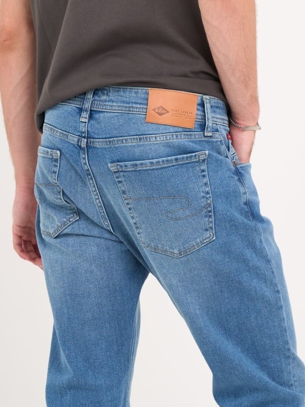 Lee Cooper - Blugi barbat straight de culoare deschisa - Img 4