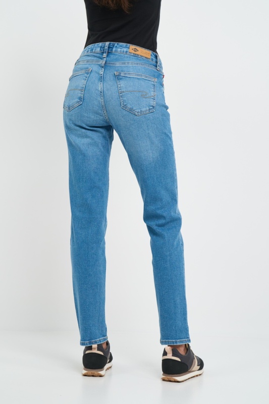 Lee Cooper - Blugi dama girlfriend culoare deschisa - Img 4