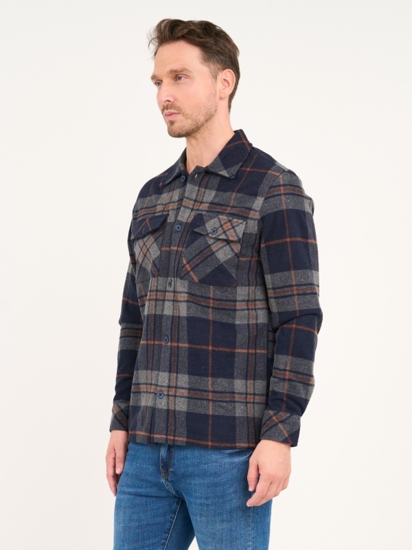 Lee Cooper - Camasa barbat maneca lunga cu model carouri - Img 5