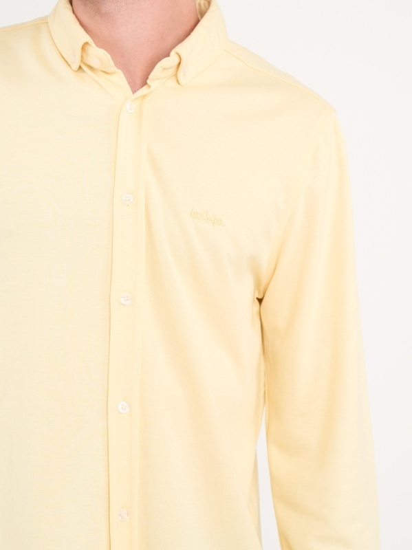 Lee Cooper - Camasa barbat maneca lunga de culoare uniforma - Img 4