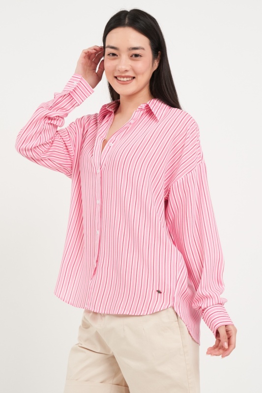 Lee Cooper - Camasa dama cu model in dungi - Img 6