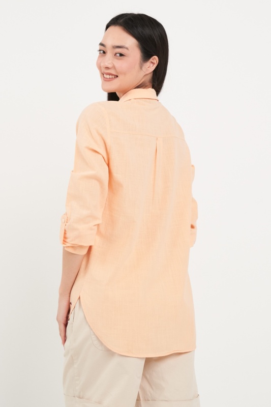 Lee Cooper - Camasa dama de culoare uniforma - Img 4