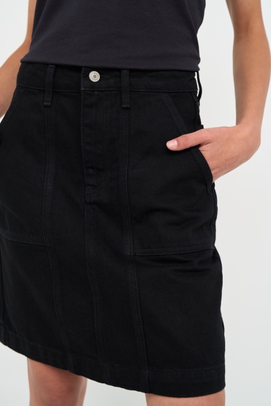 Lee Cooper - Fusta dama din denim cu buzunare - Img 4