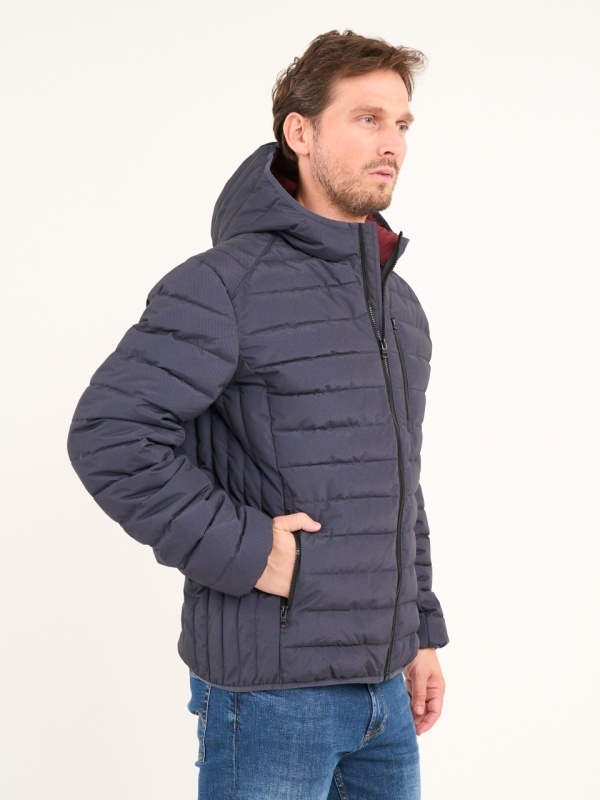 Lee Cooper - Jacheta barbat groasa cu gluga si buzunare - Img 3
