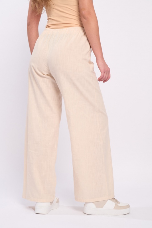 Lee Cooper - Pantaloni dama de culoare uniforma cu buzunare - Img 5