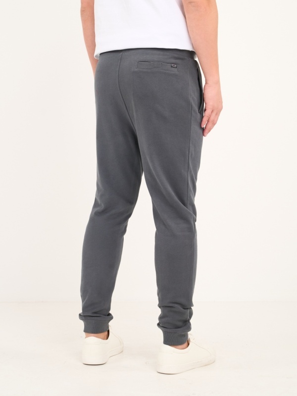 Lee Cooper - Pantaloni lungi barbat sport de culoare uniforma - Img 2