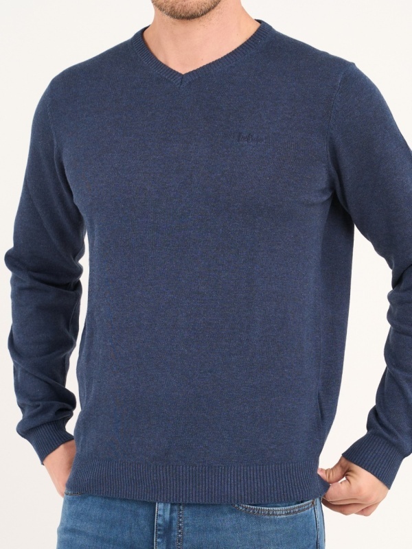 Lee Cooper - Pulover barbat cu maneca lunga de culoare uniforma - Img 4