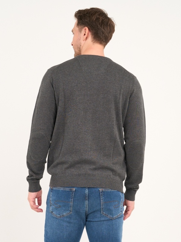 Lee Cooper - Pulover barbat cu maneca lunga de culoare uniforma - Img 2