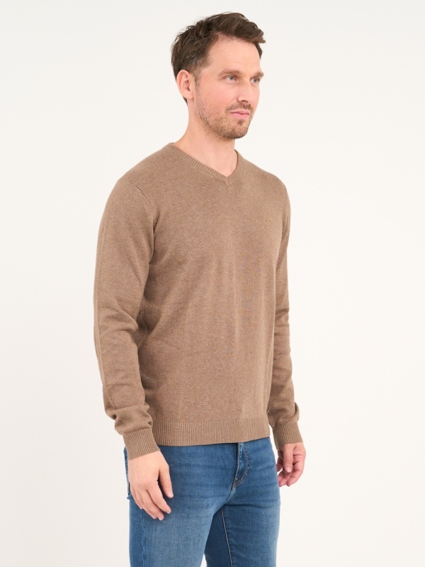 Lee Cooper - Pulover barbat cu maneca lunga de culoare uniforma - Img 5
