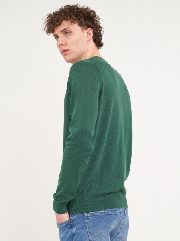 Lee Cooper - Pulover barbat cu maneca lunga de culoare uniforma - Img 2