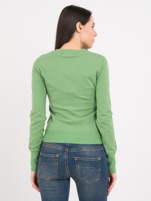 Lee Cooper - Pulover dama cu maneca lunga si detalii logo - Img 2
