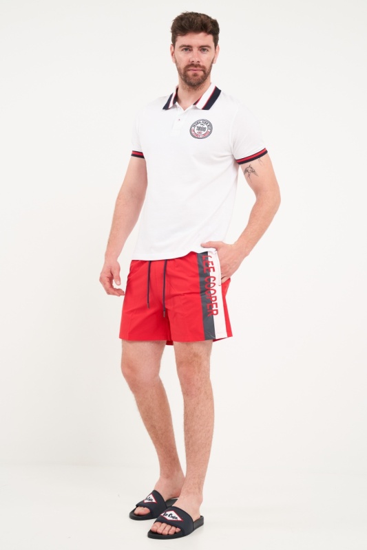 Lee Cooper - Sort de baie barbat cu buzunare si logo - Img 7