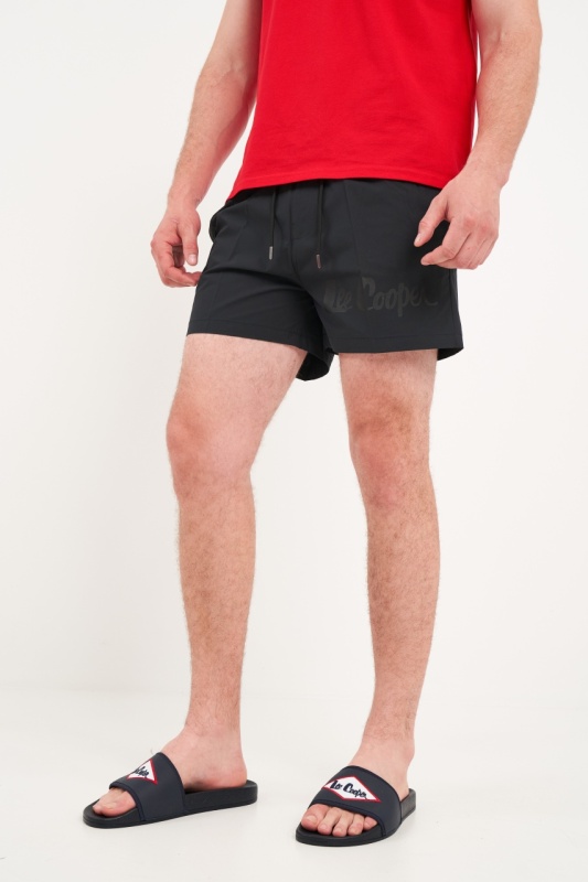 Lee Cooper - Sort de baie barbat cu logo aplicat - Img 5