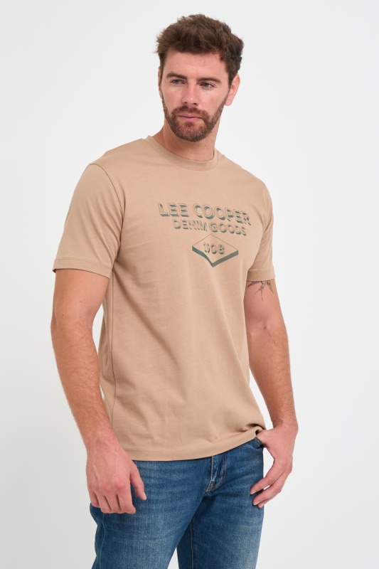 Lee Cooper - Tricou barbat cu imprimeu logo - Img 5