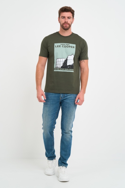 Lee Cooper - Tricou barbat cu imprimeu logo - Img 7