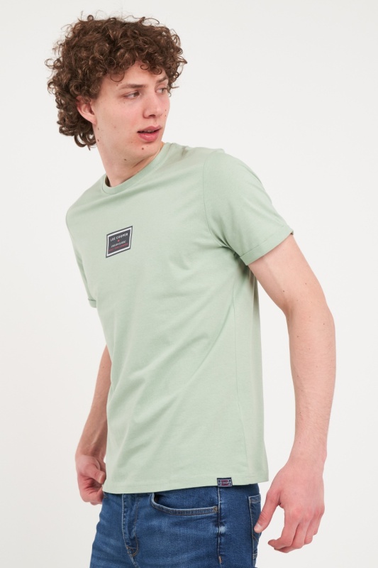 Lee Cooper - Tricou barbat cu imprimeu logo - Img 4