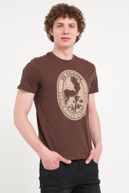 Lee Cooper - Tricou barbat cu imprimeu - Img 4