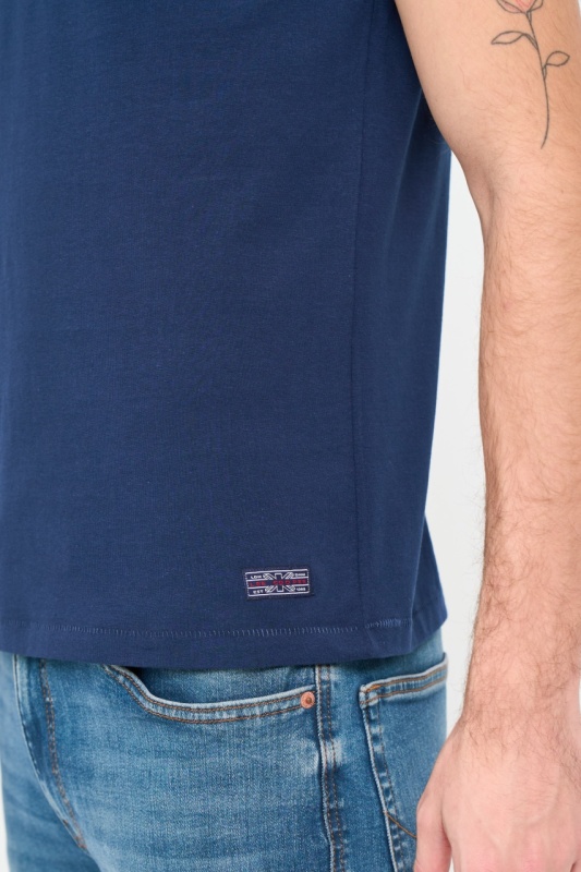 Lee Cooper - Tricou barbat cu logo aplicat - Img 2
