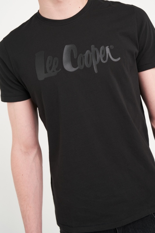 Lee Cooper - Tricou barbat cu logo aplicat - Img 3