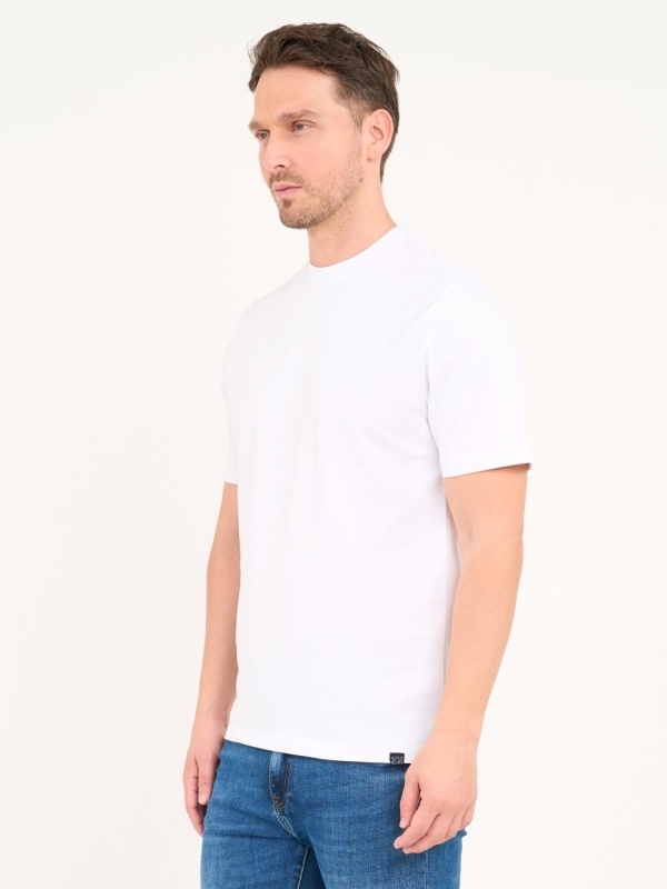 Lee Cooper - Tricou barbat cu maneca scurta si detalii logo - Img 5