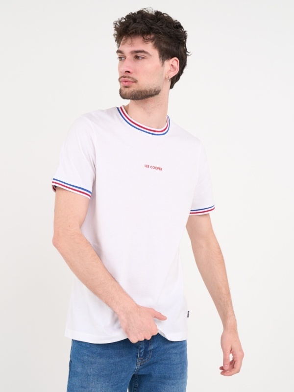 Lee Cooper - Tricou barbat cu maneca scurta si detalii logo - Img 7