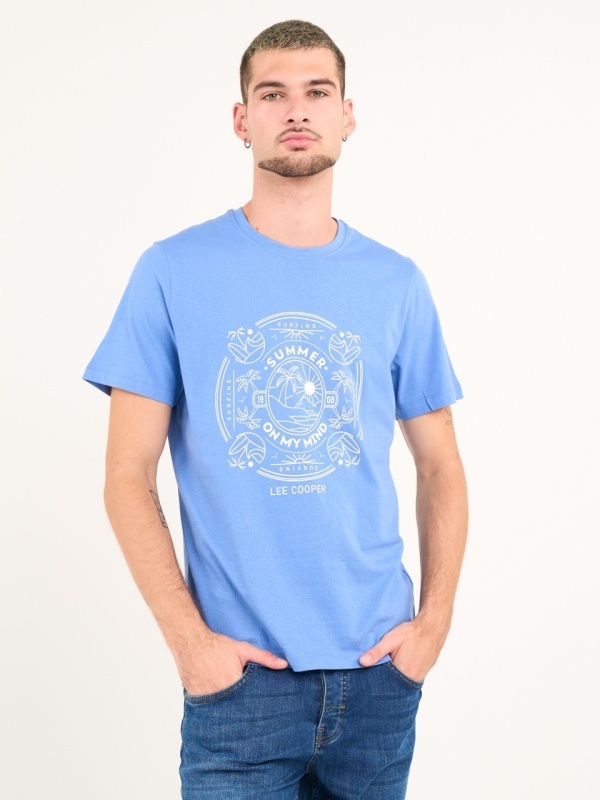 Lee Cooper - Tricou barbat cu maneca scurta si imprimeu - Img 6