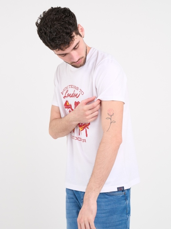 Lee Cooper - Tricou barbat cu maneca scurta si imprimeu - Img 6