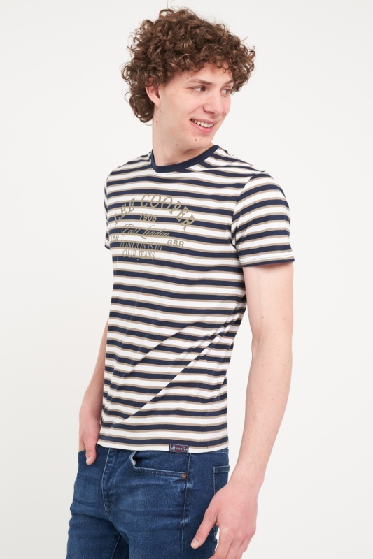 Lee Cooper - Tricou barbat cu model in dungi - Img 4