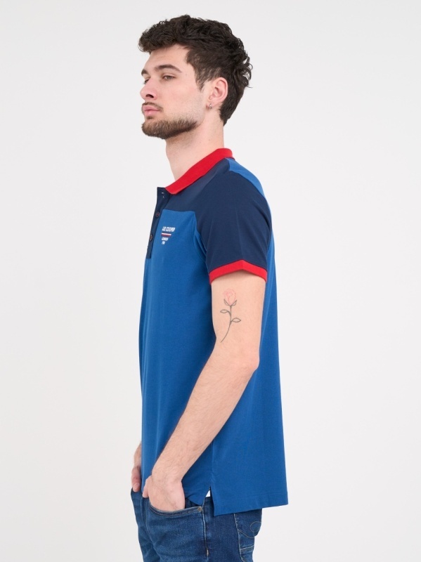 Lee Cooper - Tricou barbat polo cu detalii logo - Img 5