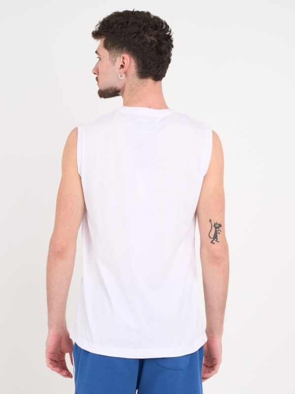 Lee Cooper - Tricou fara maneci cu imprimeu grafic - Img 2